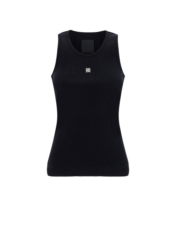 4g Logo Cotton Tank Top