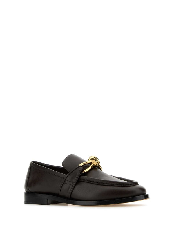 Astaire Knot Detail Leather
  Loafers