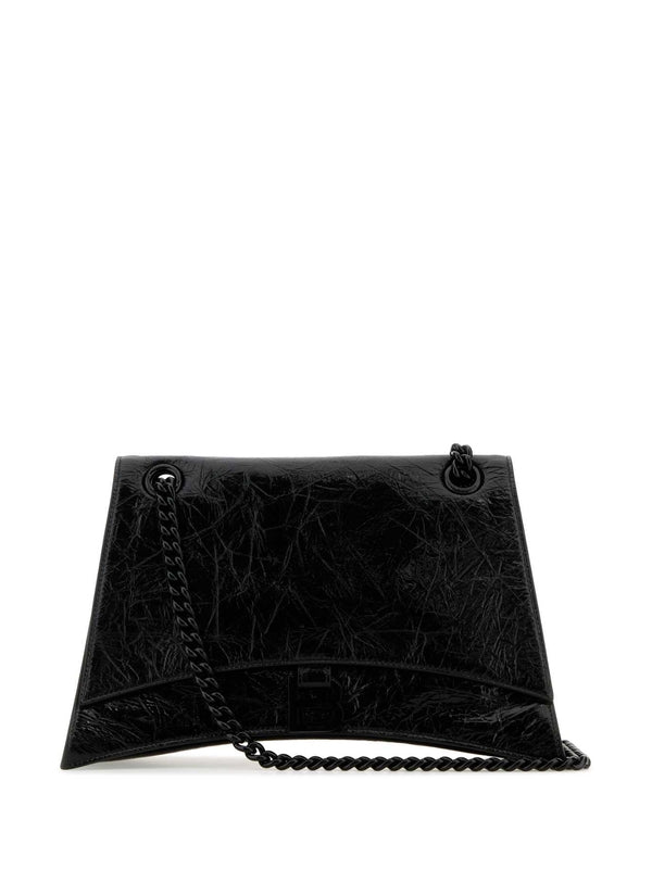 Balenciaga Crush Medium Black Crossbody & Shoulder Bags