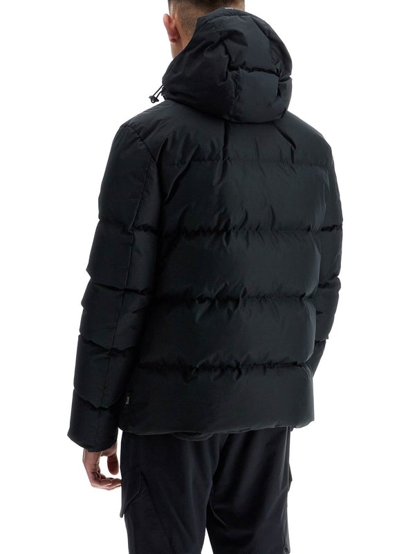 Black Hood Padded Jacket