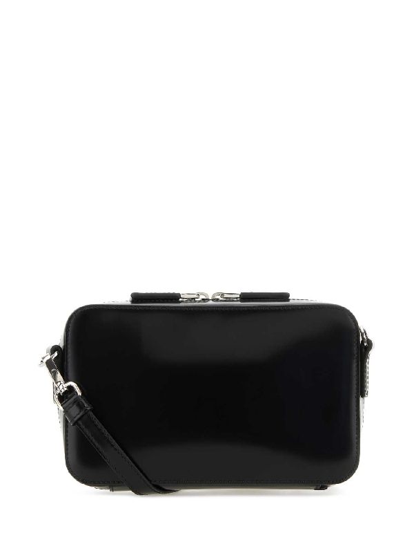 【希少】PRADA ロゴ レザー トライアングル クロスボディバッグ PRADA プラダ クロスボディバッグ/ショルダーバッグ/PRADA