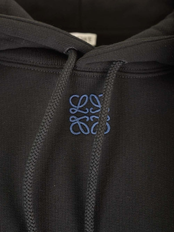 LOEWE - Anagram Logo Embroidered Hoodie - Jente