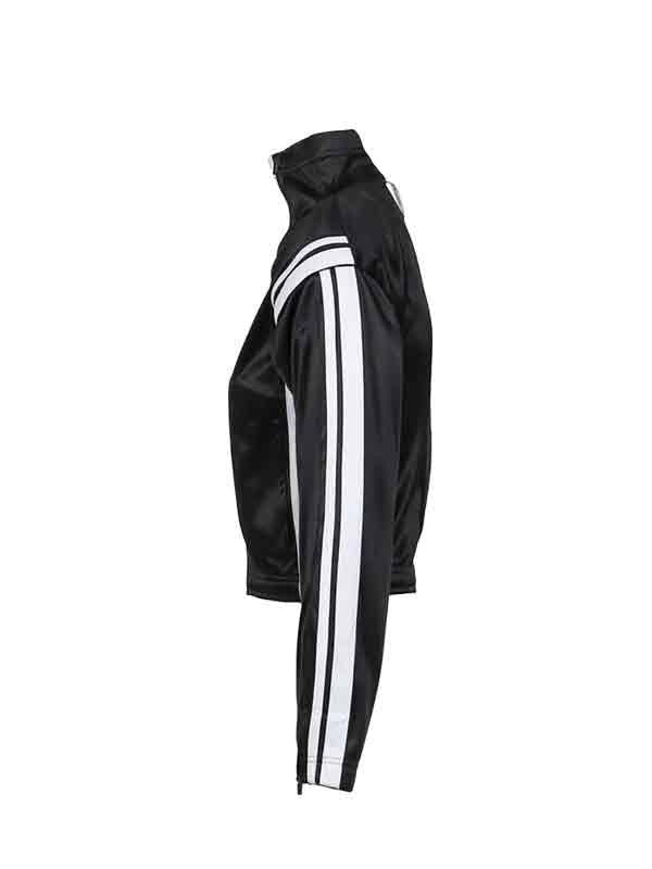 Trackpant Poly Zip-Up Sweatshirt