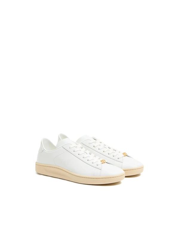 Valentino White Low Top Sneakers