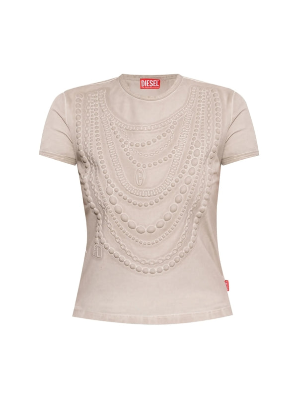 T-Nekka Embossing Detail Short
  Sleeve T-Shirt