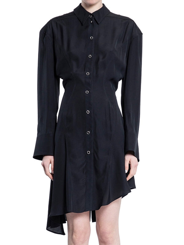 Bacless Shirt Dress