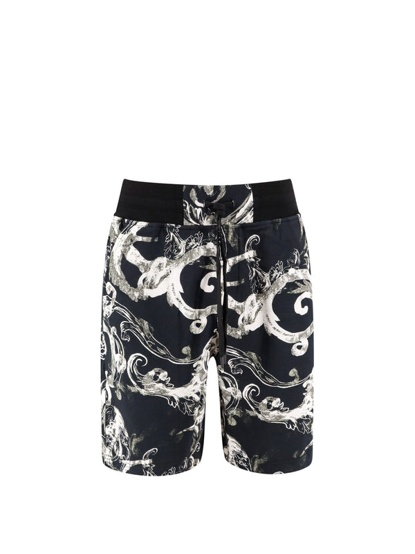 Baroque Printing Bermuda Shorts