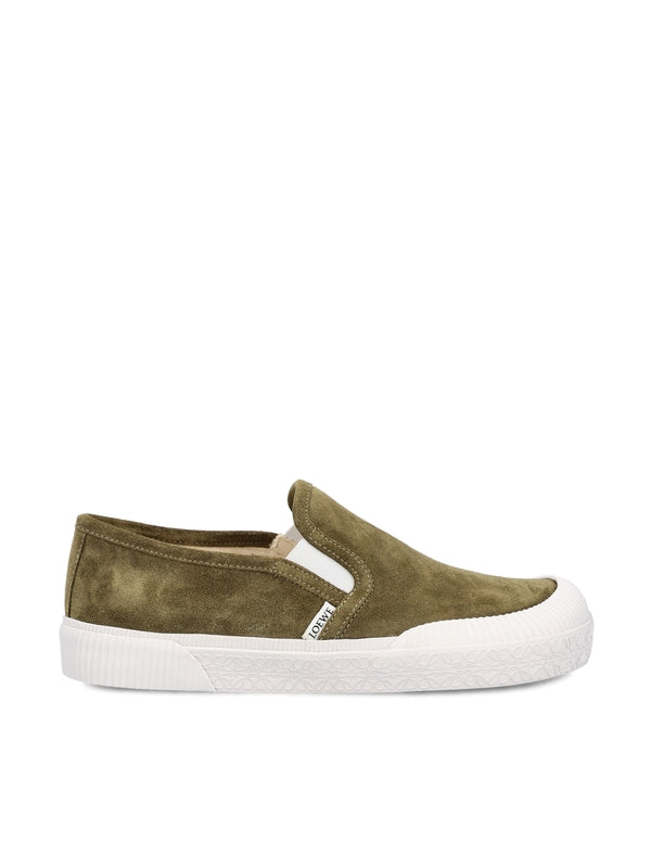 LOEWE - Logo Patch Low-top Sneakers - Jente