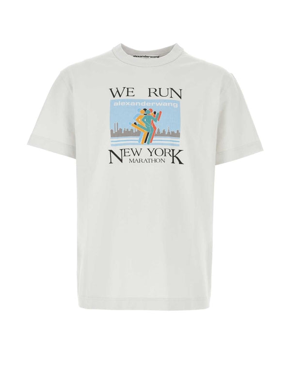 Alexanderwang White Half Sleeve