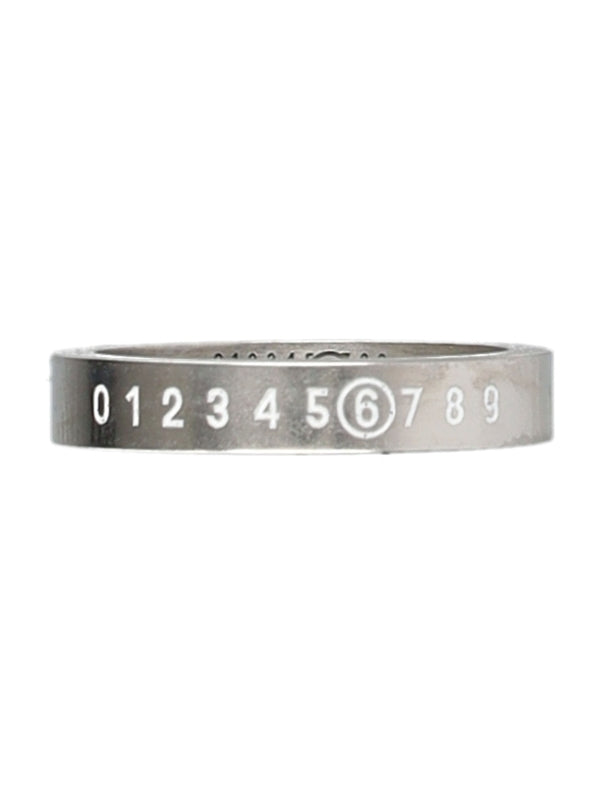 Number Logo Silver Ring