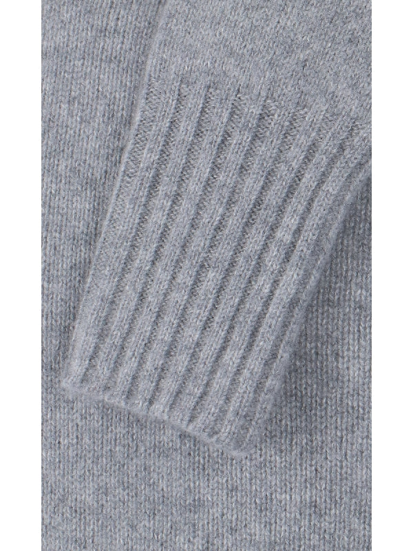 Crew Neck Cashmere Knit