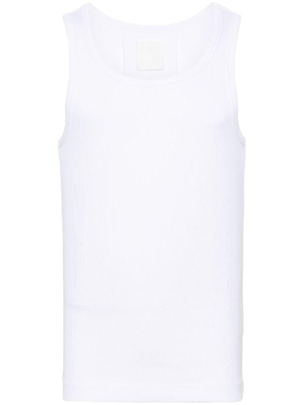 4g Logo Hem Sleeveless Top