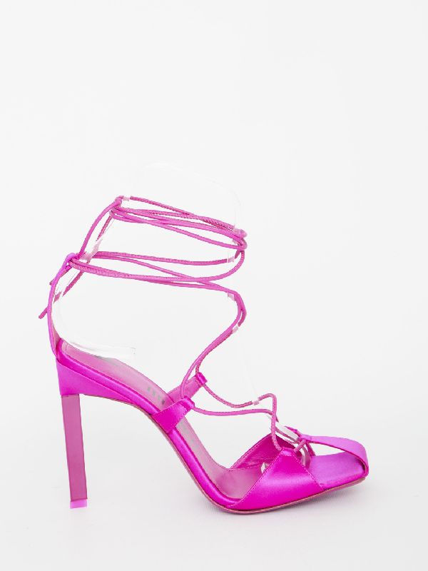 Adele Lace-up Sandal Heel