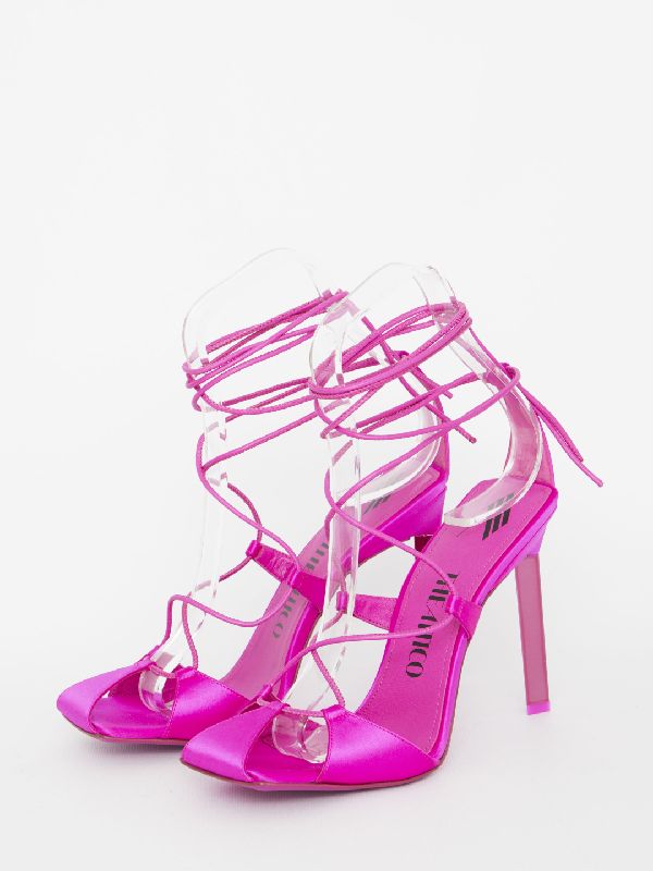 Adele Lace-up Sandal Heel