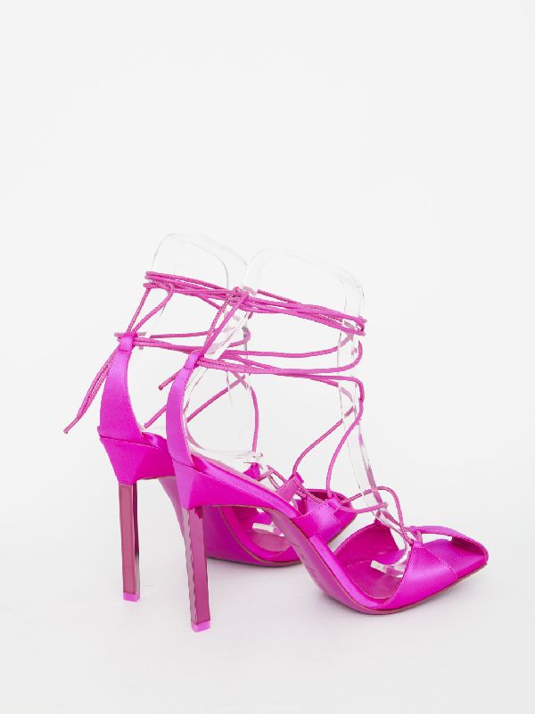 Adele Lace-up Sandal Heel