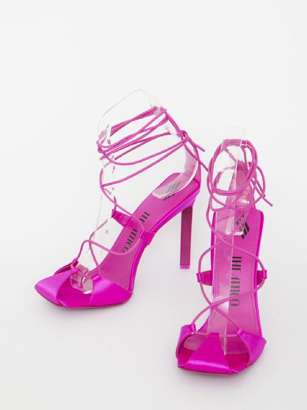 Adele Lace-up Sandal Heel