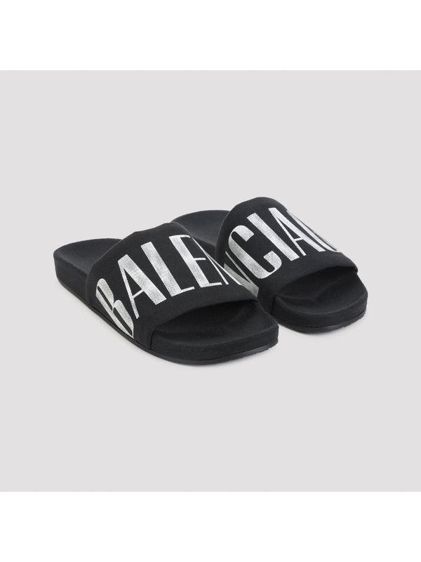 Balenciaga Black Slides
