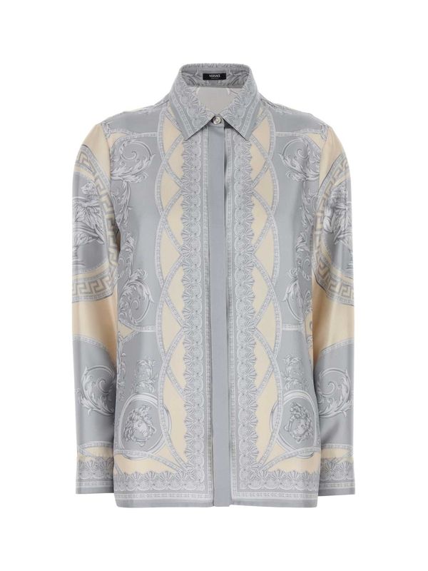 Barocco Printed Silk Shirt