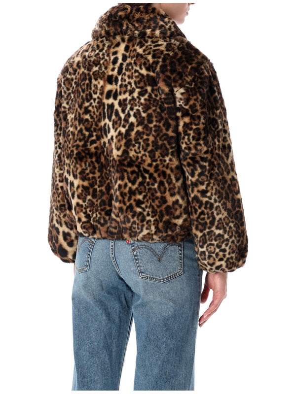 Levi'S Leopard Brown Jacket