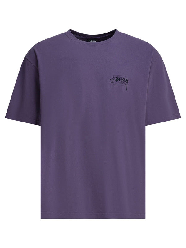 Stussy Purple Half Sleeve
