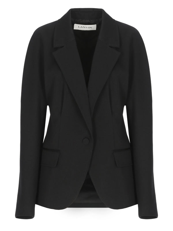 Lanvin Black Tailored Jackets