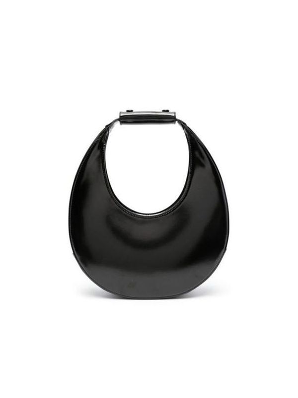 Moon Leather Hobo Tote Bag