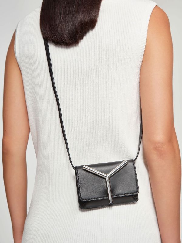 Y Metal Logo Mini Crossbody Bag