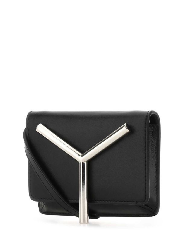 Y Metal Logo Mini Crossbody Bag