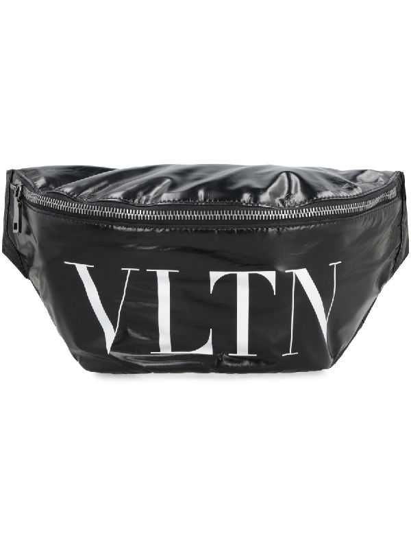 VLTN Printing Leather Belt Bag