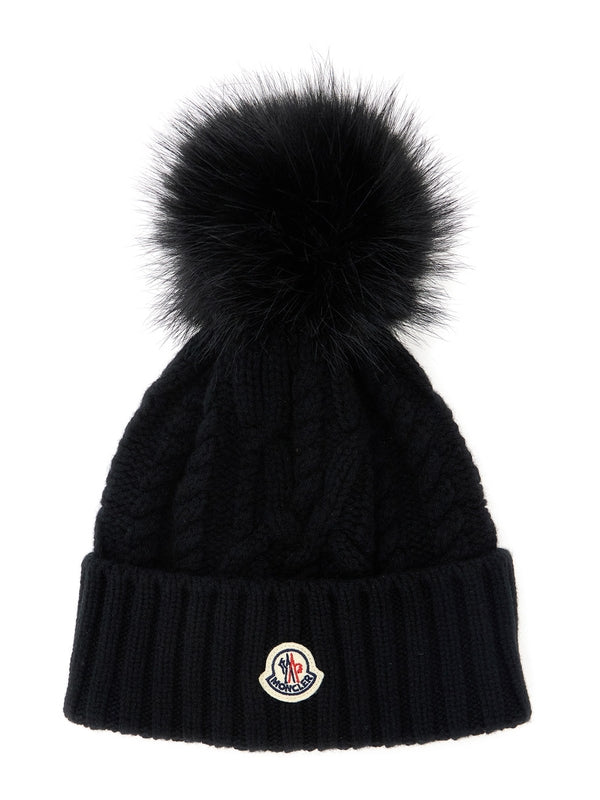 Moncler Black Beanies