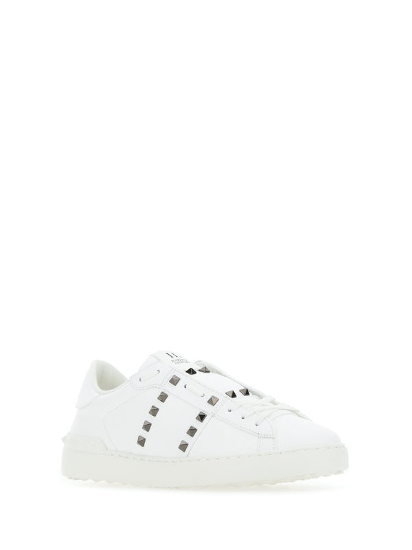 Valentino White Low Top Sneakers