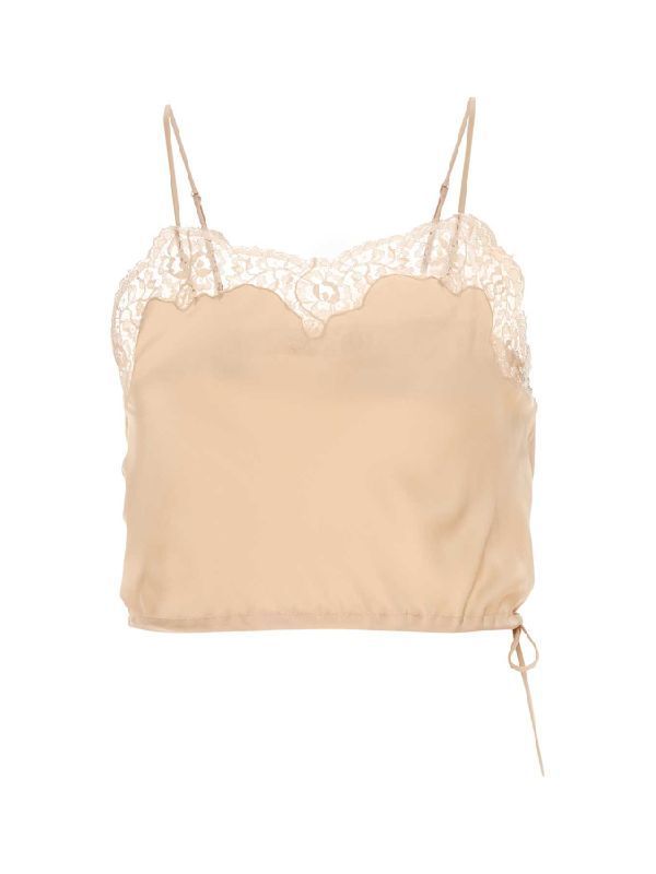 Silk Satin Lingerie Top