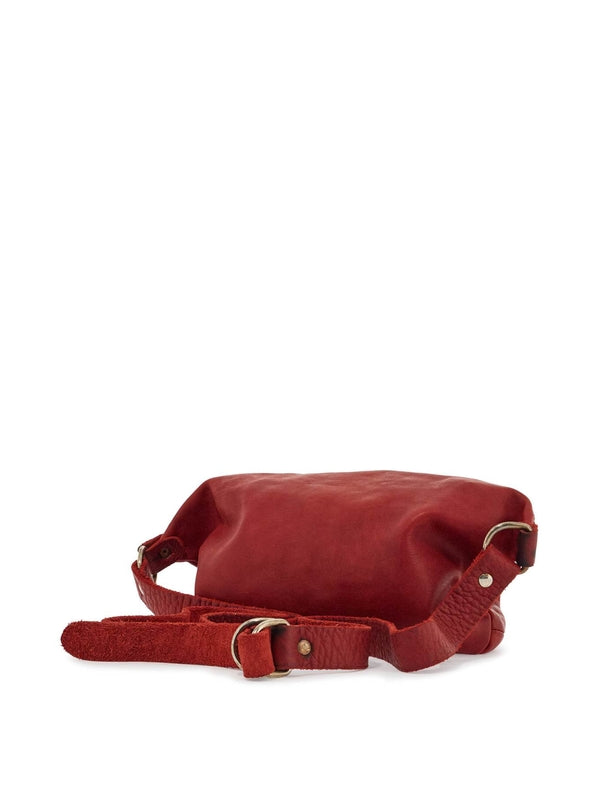 Zip Detail Leather Belt Bag