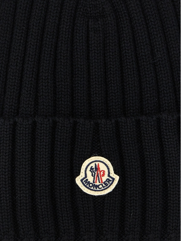 Moncler Black Beanies