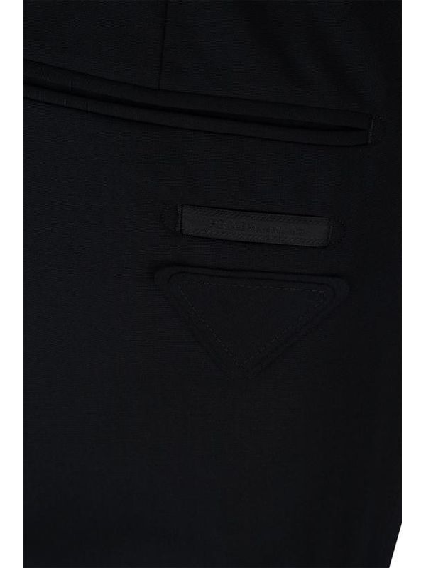 Back Triangle Logo Virgin Wool
  Tailored Pants