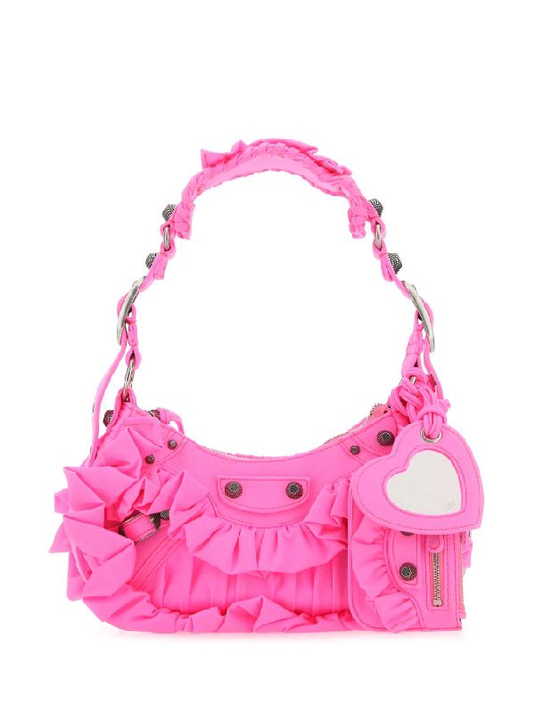 Balenciaga Le Cargol Xs Pink Crossbody & Shoulder Bags