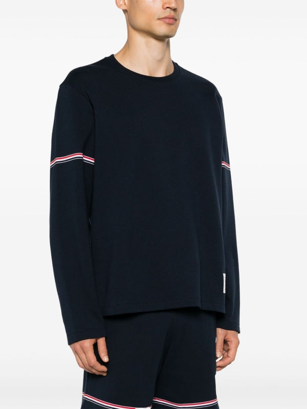 Rwb Sleeve Cotton Long Sleeve Top