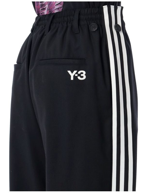 Y-3 - Back Logo Stripe Track Pants - Jente