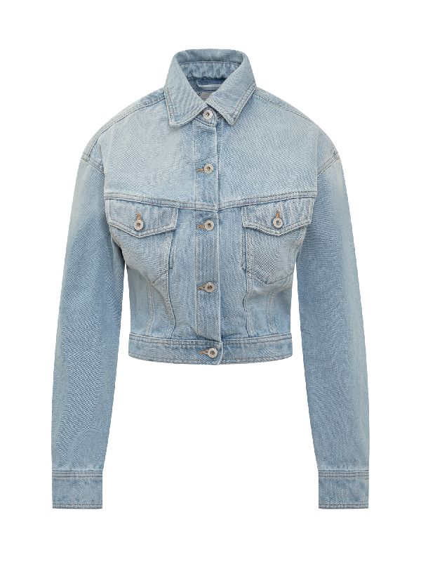 Toy Box Crop Denim Jacket