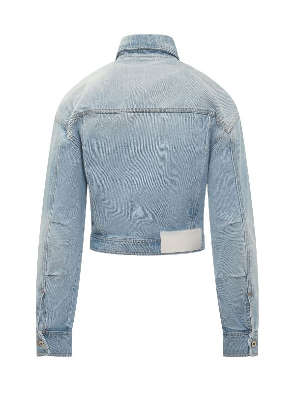 Toy Box Crop Denim Jacket