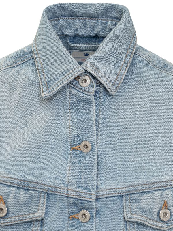 Toy Box Crop Denim Jacket