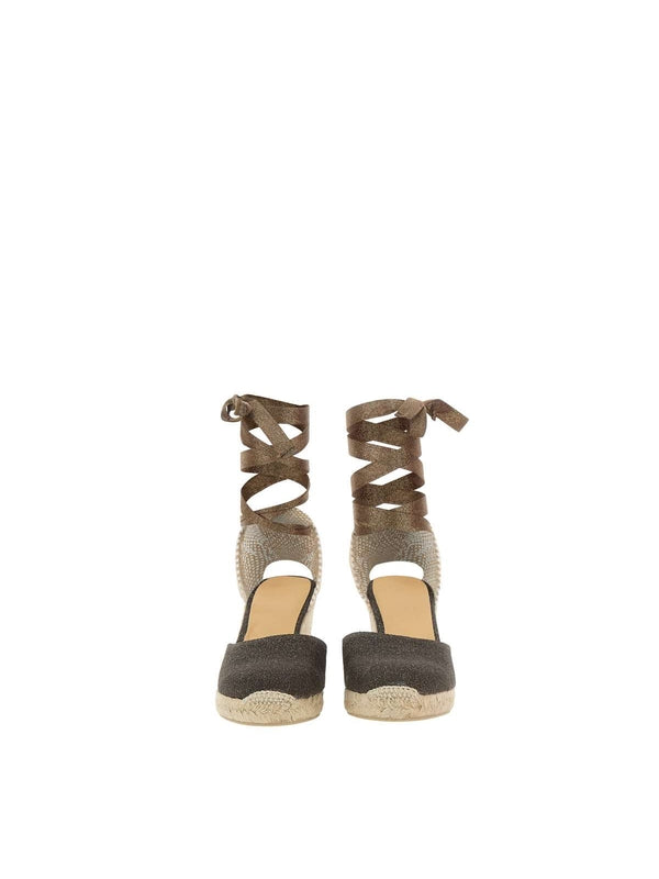 Castañer Brown Wedge Sandals