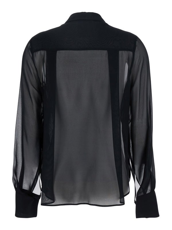 Semicouture Black Shirts & Blouses