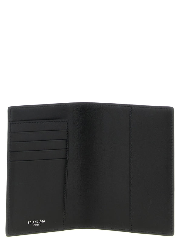 Logo Printing Leather Passport Wallet