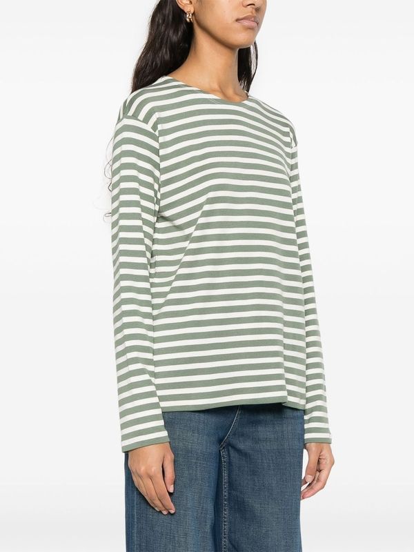 Stripe Long
  Sleeve Top