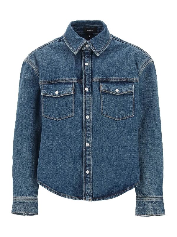 Flap Pocket Denim Shirt