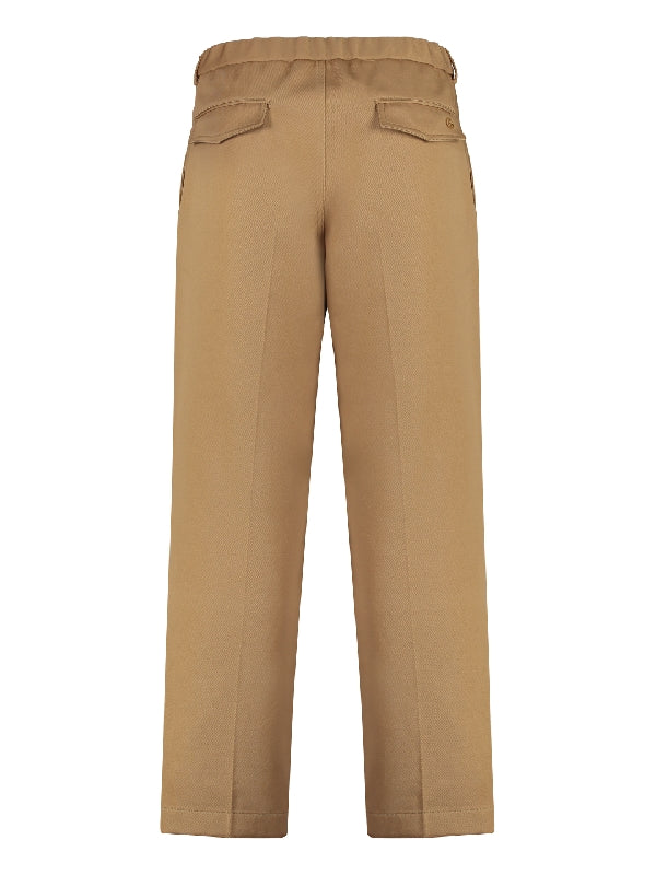 Web Detail Cotton Pants