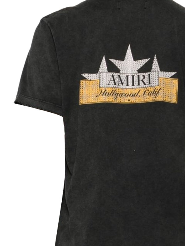 Amiri Black Short Sleeve T-Shirt
