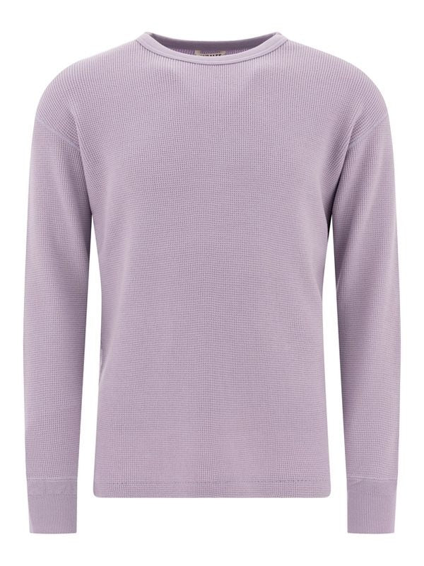 Crewneck Wool Cotton Knit