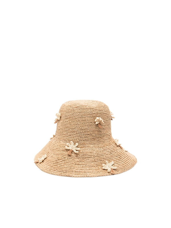 Alanui Beige Bucket Hats